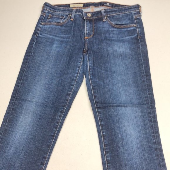 MADE IN USA ๐บ๐ธ AG ADRIANO GOLDSCHMIED STEVIE CUFF JEANS 27x26 ๐บ๐ธ - Picture 3 of 13